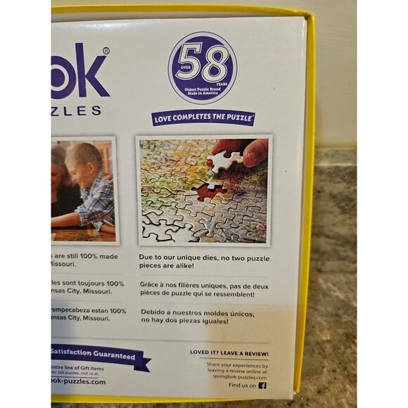 New Springbok 500 Piece Jigsaw Puzzle "Birds of a Feather" Made in USA Complete - Picture 5 of 6